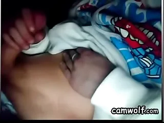 Stingy Amateur Gay Guy Masturbates